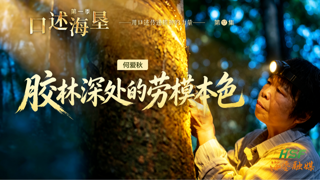 口述海垦｜何爱秋：胶林里的劳模本色